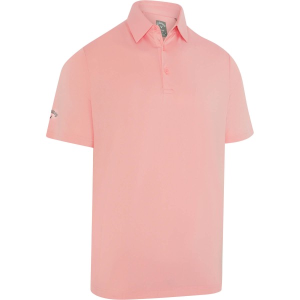 Callaway Poloshirt Swing Tech Solid kurzarm rosa