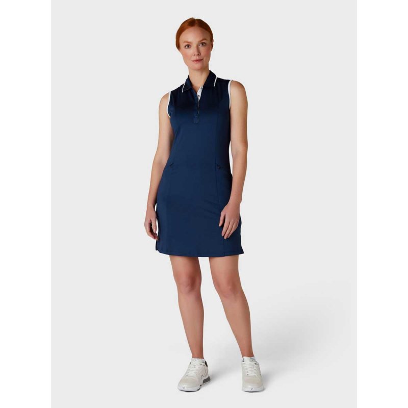 Callaway Golf Solid Sleeveless Kleid Damen | peacoat XS