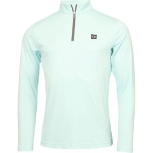 Calvin Klein Golf Layer Westgate 14-Zip hellblau