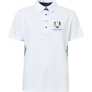 Abacus Ryder Cup 2023 Polo Cherry stripe türkisweiß