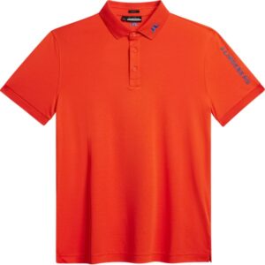 J. LINDEBERG Polo Tour Tech orange