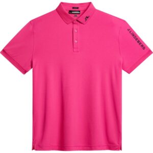 J. LINDEBERG Polo Tour Tech pink