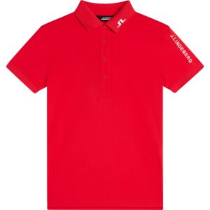 J. LINDEBERG Polo Tour Tech rot