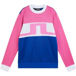 J. LINDEBERG Pullover Jones pinkweißblau