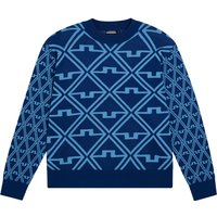 Isaac Jaquard Knitted Sweater Herren
