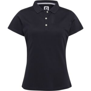 FootJoy Poloshirt Pique Performance kurzarm navy