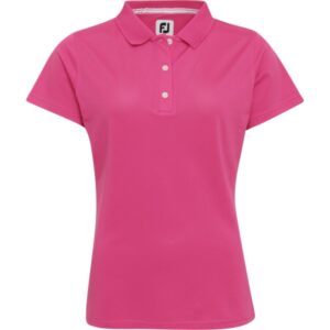 FootJoy Poloshirt Pique Performance kurzarm pink