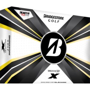 Bridgestone Tour B X 2022 Golfbälle weiß