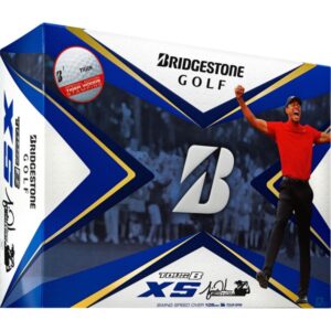 Bridgestone Tour B XS Tiger Edition Golfbälle weiß
