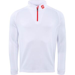 FootJoy Chill-Out Pullover Athletic Fit weißrot