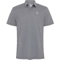 All Over Heritage Floral Geo Print Polo Herren