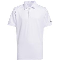 Adidas Boys Performance Halbarm Polo weiß