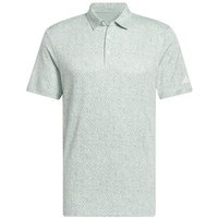 Adidas Ultimate365 Jacquard Halbarm Polo hellgrün