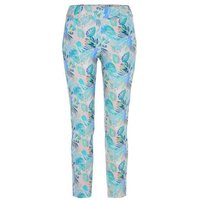 Alberto LUCY-CR - Jungle Print WR 7/8 Hose mehrfarbig