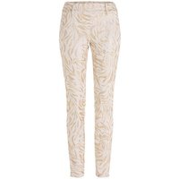 Alberto LUCY - Golden Print Jersey Hose sand