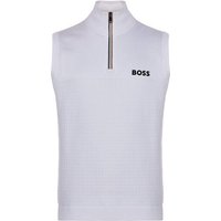 BOSS K_Birdie Vest-1 Pullunder Strick weiß