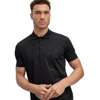 BOSS Paddy 4 relaxed fit Halbarm Polo schwarz