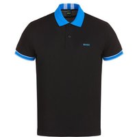 BOSS Paddy 8 Halbarm Polo schwarz
