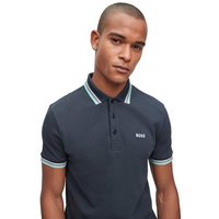 BOSS Paddy regular fit Halbarm Polo navy