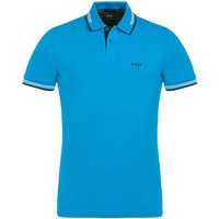 BOSS Paul Halbarm Polo türkis