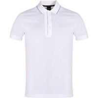 BOSS Paule 4 Halbarm Polo offwhite