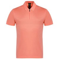 BOSS Philix Pima Halbarm Polo rot