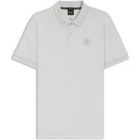 BOSS Polo Future Halbarm hellgrau