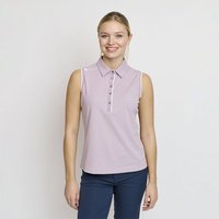 Backtee Ladies Classic Top ohne Arm Polo beere