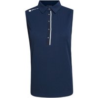 Backtee Ladies Classic Top ohne Arm Polo navy