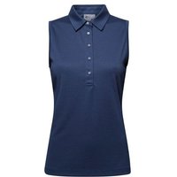 Backtee Ladies Performance Top ohne Arm Polo navy