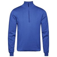 Backtee Windbreaker Sweater Windstopp Strick royal