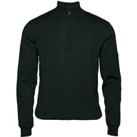 Backtee Windbreaker Sweater Windstopp Strick schwarz