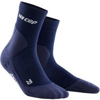 CEP Cold Weather Compression Socks Mid Cut navy