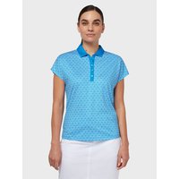 Callaway CHEV GEO Halbarm Polo blau