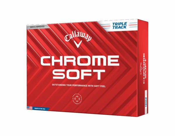Callaway Chrome Soft 360 Triple Track Golfbälle 12Stk.