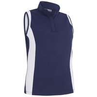 Callaway Colourblock Sleveless Polo navy