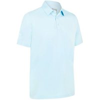 Callaway EMEA SOLID Halbarm Polo türkis