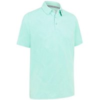 Callaway EMEA WARPED GINGH Halbarm Polo grün