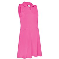 Callaway Flounce Dress with Mesh ohne Arm Kleid pink