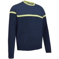 Callaway MIXED MEDIA SWEATER Pullover Strick blau