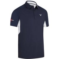 Callaway ODYSESSY BLOCKED Halbarm Polo navy