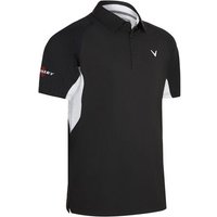 Callaway ODYSESSY BLOCKED Halbarm Polo schwarz