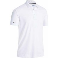 Callaway SHORT SLEEVE UKX SOLID POLO weiß