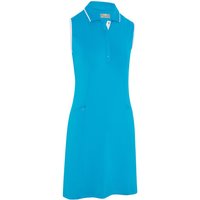 Callaway SL Dress W/Snap Placket ohne Arm Kleid blau