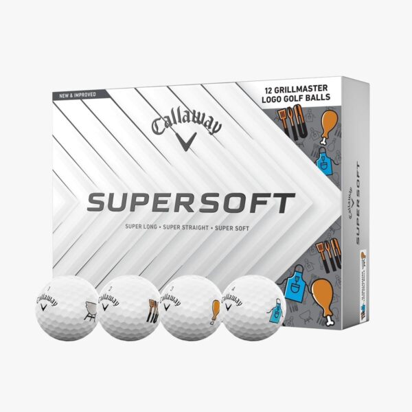Callaway SUPERSOFT 2025 Golfbälle 12Stk. BBQ Limited