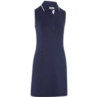Callaway Sleeveless Dress with Snap Placket ohne Arm Kleid navy