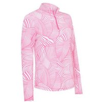 Callaway Stencil Floral Sun Protection Top Stretch Unterzieher pink