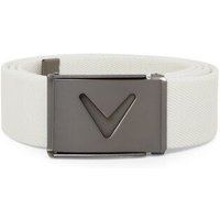 Callaway V-Logo Web Belt Gürtel weiß