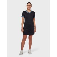 Callaway V-NECK COLORBLOCK Halbarm Kleid schwarz