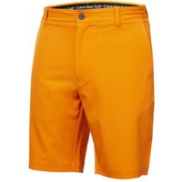 Calvin Klein BULLET REGULAR FIT STRETCH Bermuda Hose orange